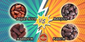 Date Duel: Medjool vs. Deglet Noor vs. Mabroom vs. Piarom ; Which Reigns Supreme?