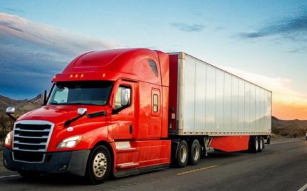 حمل زمینی تریلی کامیون