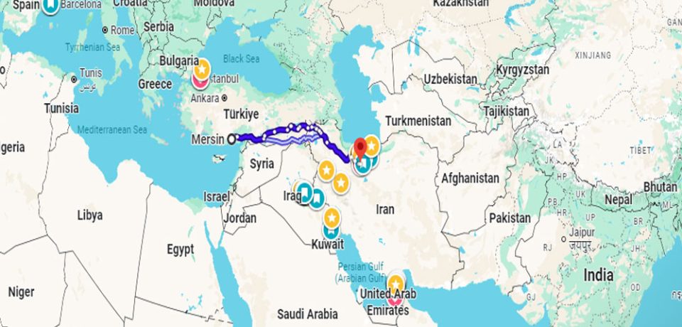 واردات از مرسین
