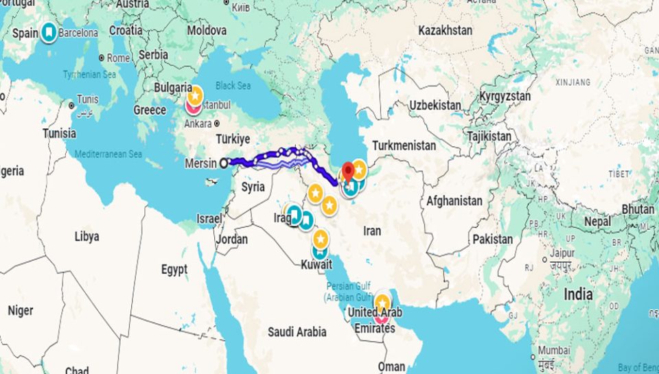 واردات از مرسین