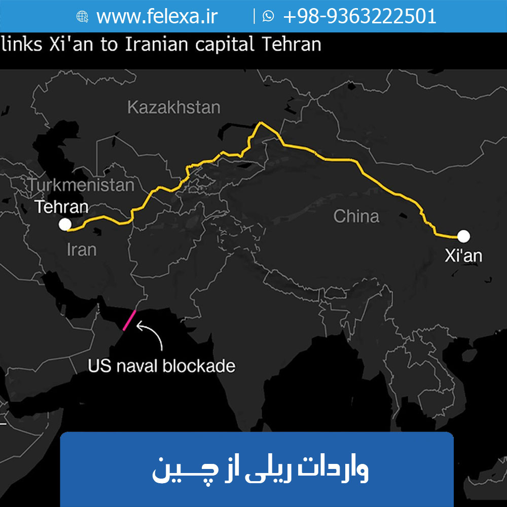 واردات ریلی از چین